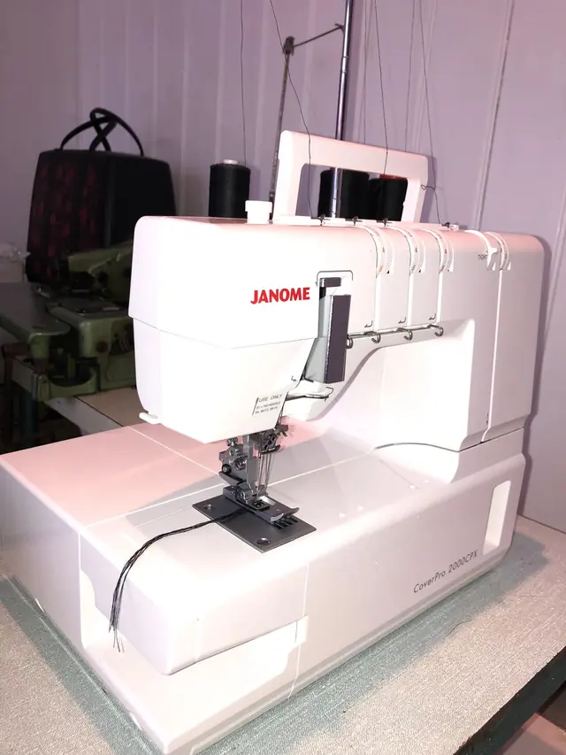 Fabric stacked ready for alteration